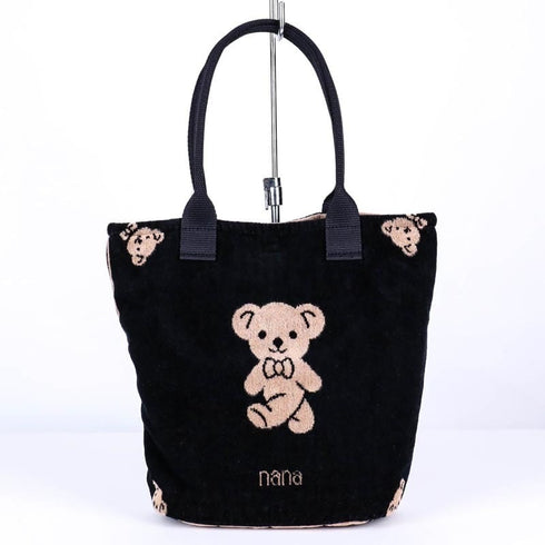 バッグ 横浜ナナ NANA ナナバッグ小 ベア クロベージュ  nn-bs16